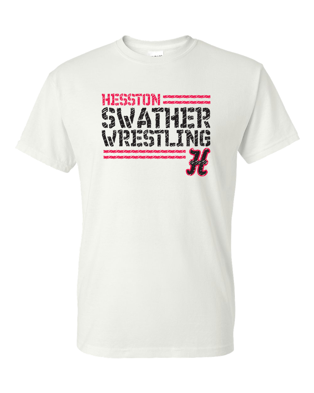 Hesston High School Wrestling TShirt Atomic