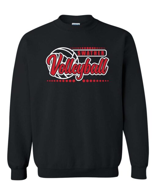 Hesston High School Volleyball Crewneck Sweatshirt