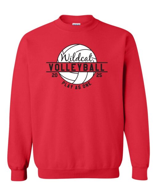 Moundridge High School Volleyball Crewneck Sweatshirts - Image 2