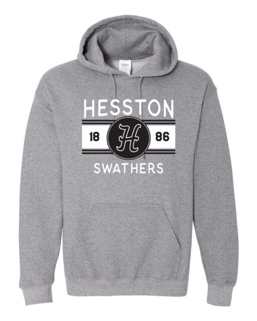 Hesston Swather Vintage Hoodie - Image 2