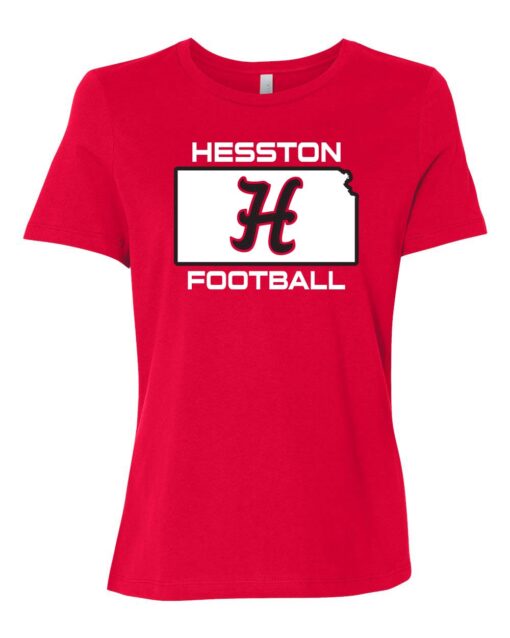 Hesston High School Football Bella Tee