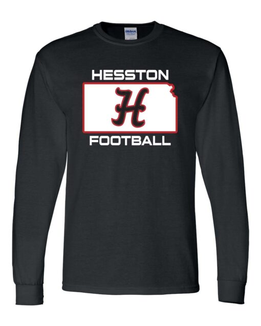 Hesston High School Football Long Sleeve Tee