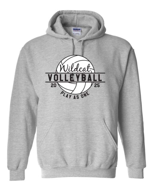 Moundridge High School Volleyball Hooded Sweatshirt - Image 2