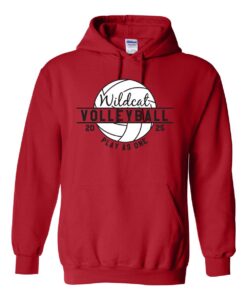 Moundridge High School Volleyball Hooded Sweatshirt