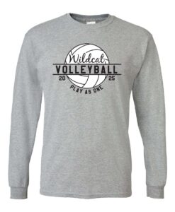 Moundridge High School Volleyball Long-Sleeve T-Shirt