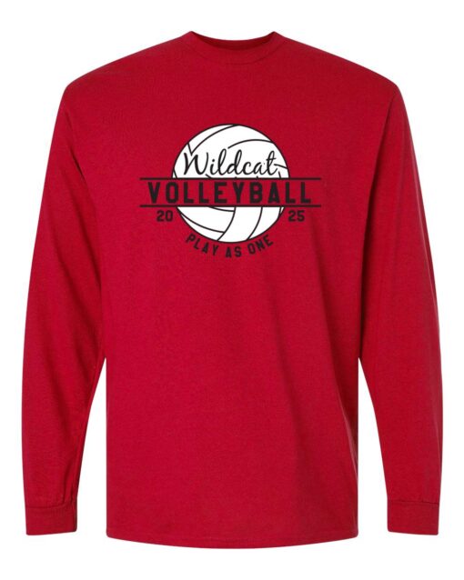 Moundridge High School Volleyball Long-Sleeve T-Shirt - Image 2