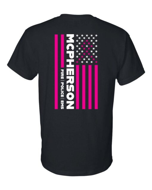 McPherson First Responder Breast Cancer Awareness Fundraiser Tee