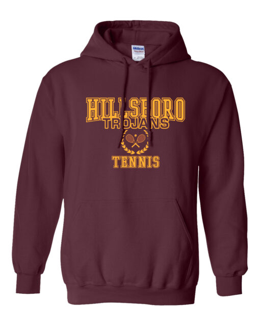 Hillsboro High School Tennis Hooded Sweatshirt