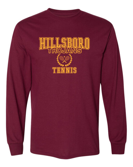 Hillsboro High School Tennis Long-Sleeve T-Shirt