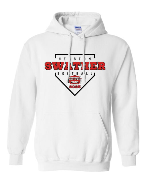 Hesston High School Softball Hooded Sweatshirt - Image 2