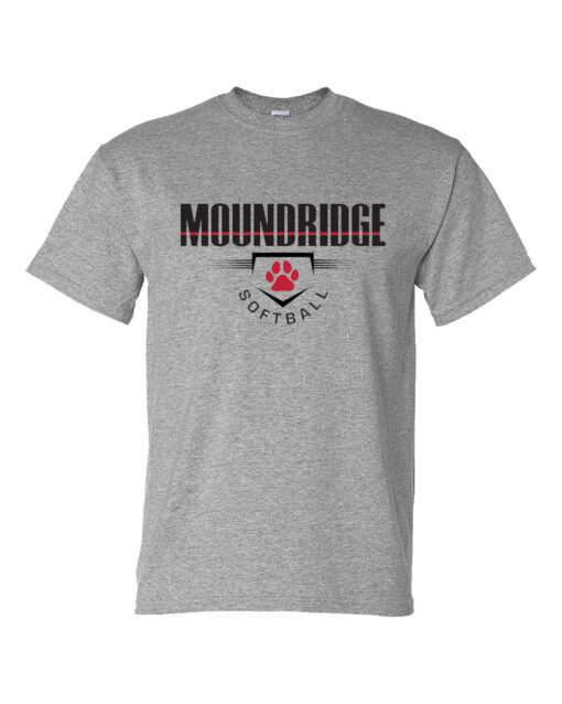 Moundridge High School Softball T-Shirt - Image 2