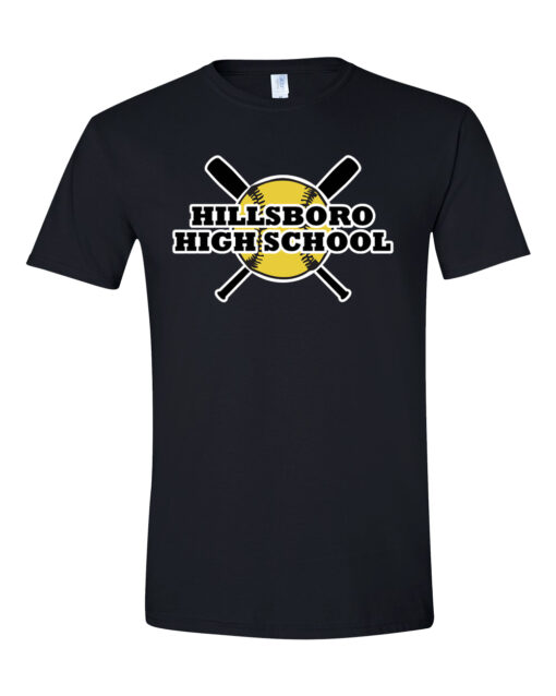 Hillsboro High School Softball T-Shirt