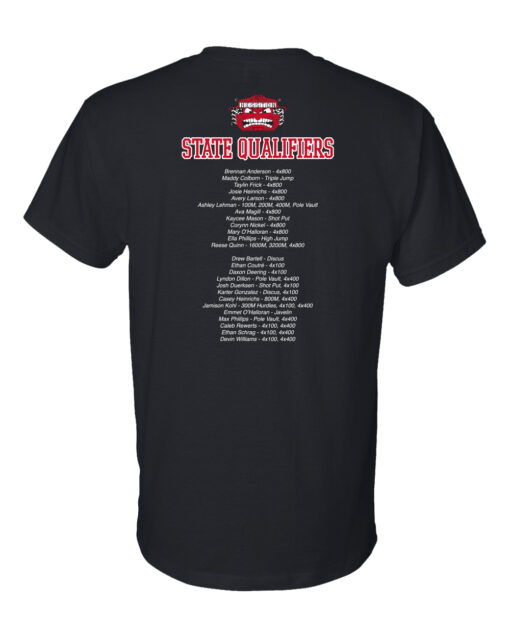 Hesston High School State Track & Field T-Shirt - Image 2