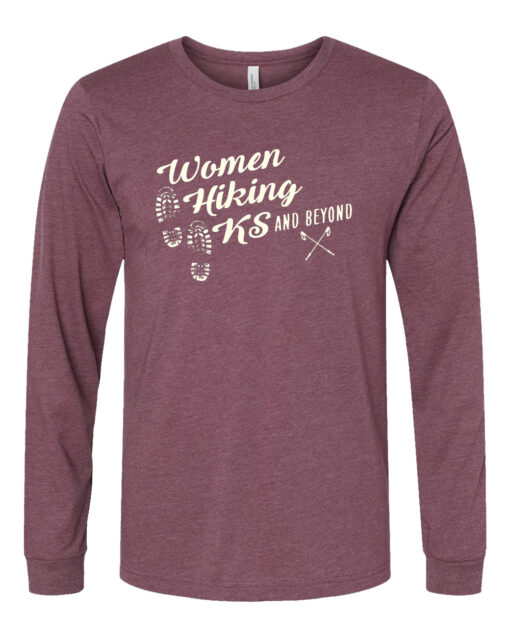 Women Hiking KS Long-Sleeve T-Shirt