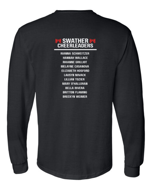 Hesston High School Cheer Long-Sleeve T-Shirt - Image 2