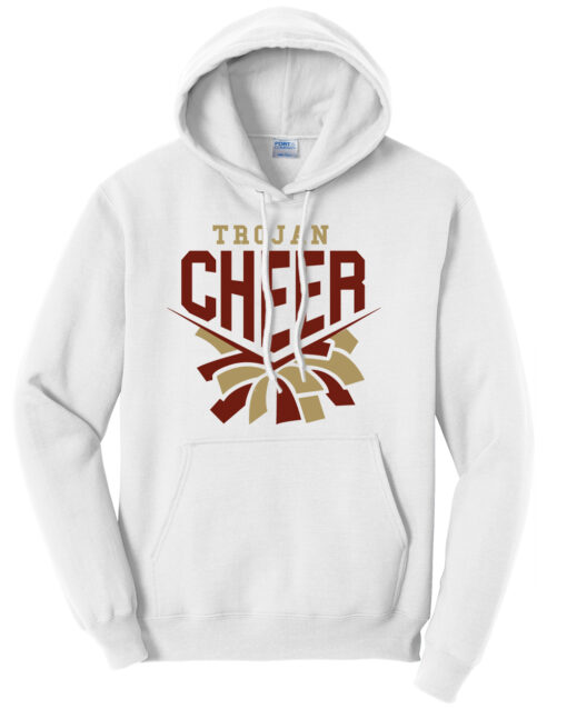 Hillsboro High School Cheer Hooded Sweatshirt - Image 3