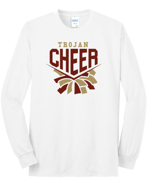 Hillsboro High School Cheer Long-Sleeve T-Shirt - Image 3