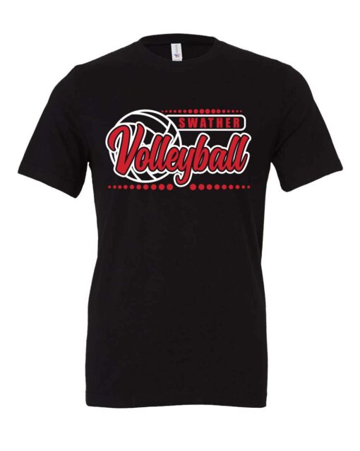 Hesston High School Volleyball Bella/Canvas Tee