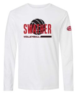 Hesston High School Volleyball White Long-Sleeve