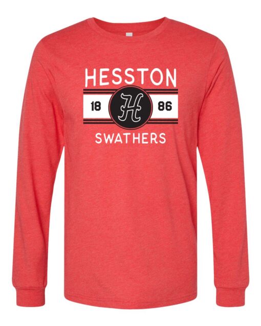 Hesston Swather Bella/Canvas Long Sleeve Tee - Image 2