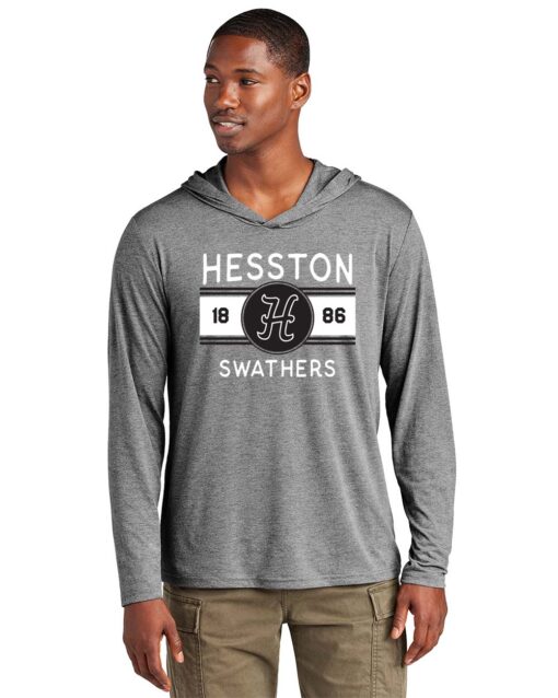 Hesston Swather District Hooded Tee - Image 4