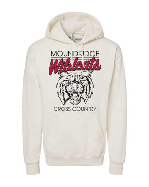 Moundridge High School "Big Cat" Cross Country Hooded Sweatshirt