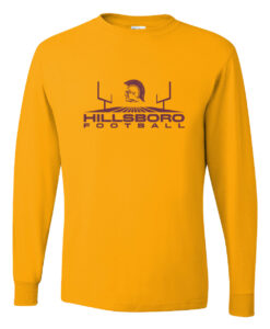 Hillsboro Middle School Football Long-Sleeve T-Shirt