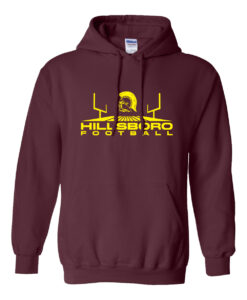 Hillsboro Middle School Football Hooded Sweatshirt