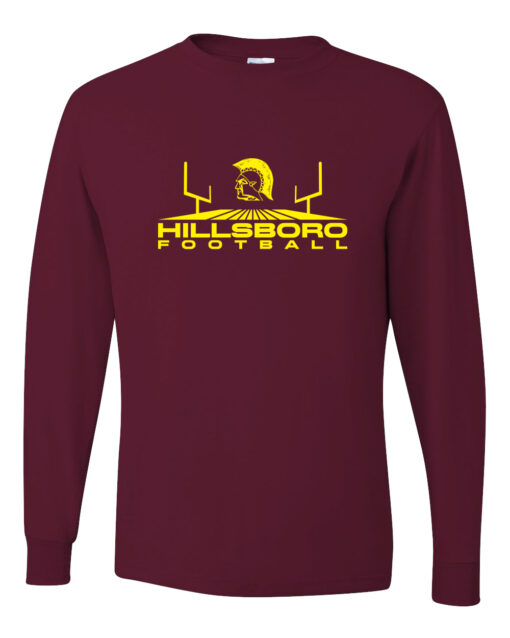 Hillsboro Middle School Football Long-Sleeve T-Shirt - Image 4