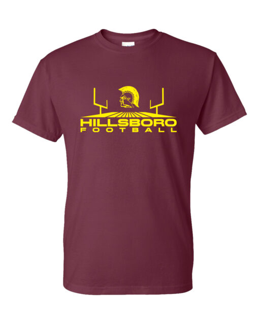 Hillsboro Middle School Football T-Shirt - Image 2
