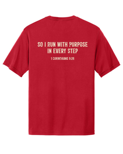 Moundridge High School "Retro" Cross Country Performance T-Shirt - Image 2