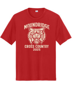 Moundridge High School "Retro" Cross Country Performance T-Shirt