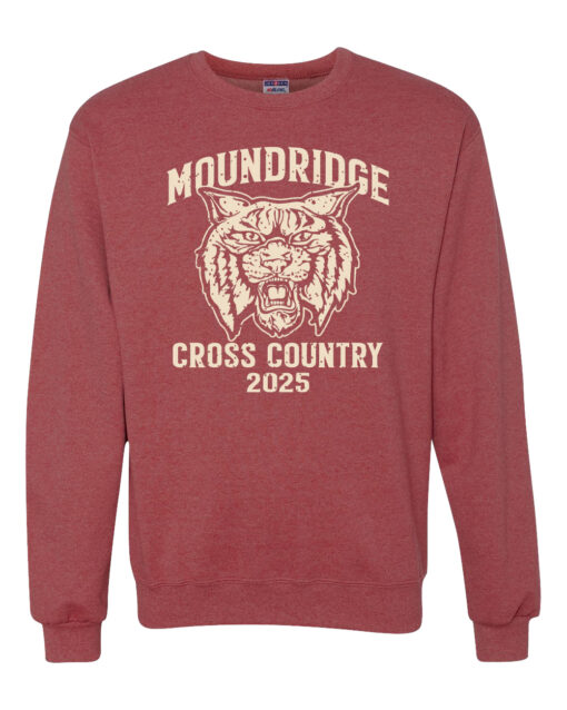 Moundridge High School "Retro" Crew Neck Sweatshirt