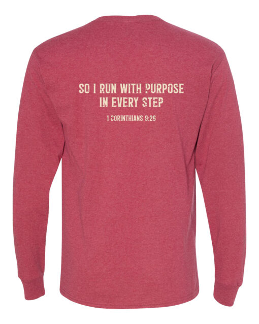 Moundridge High School "Retro" Cross Country Long-Sleeve T-Shirt - Image 2