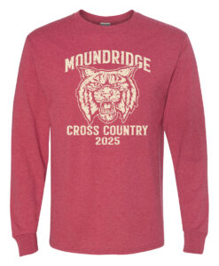 Moundridge High School "Retro" Cross Country Long-Sleeve T-Shirt