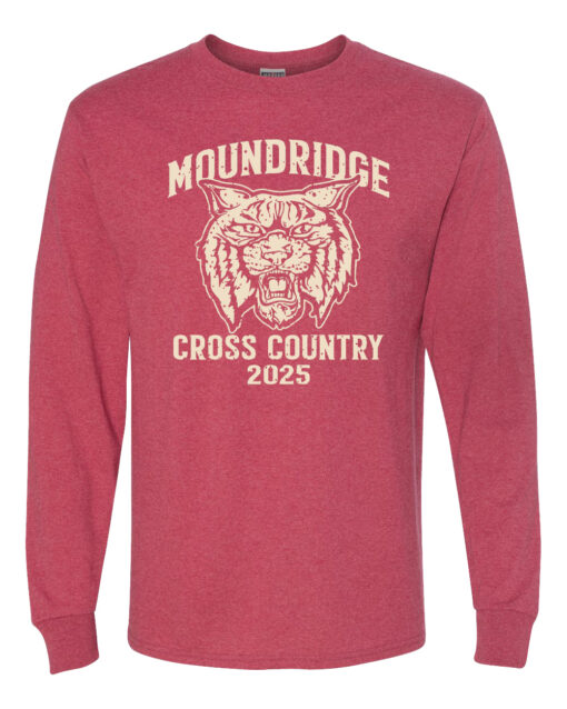 Moundridge High School "Retro" Cross Country Long-Sleeve T-Shirt