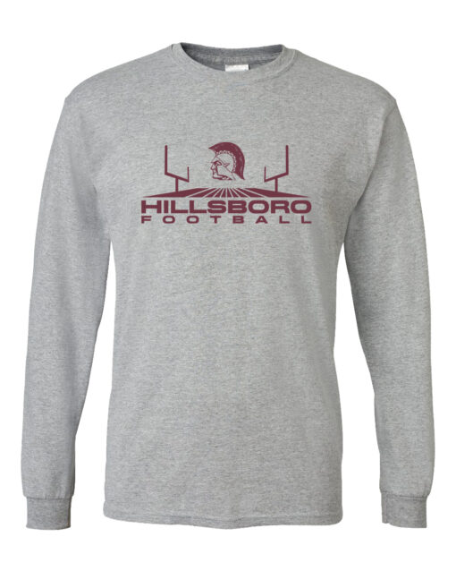 Hillsboro Middle School Football Long-Sleeve T-Shirt - Image 2