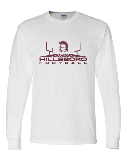 Hillsboro Middle School Football Long-Sleeve T-Shirt - Image 3