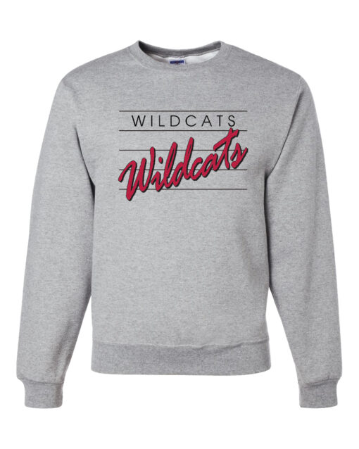 Moundridge High School "Wildcat" Cross Country Crewneck Sweatshirt