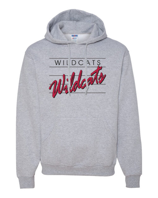 Moundridge High School "Wildcat" Cross Country Hooded Sweatshirt
