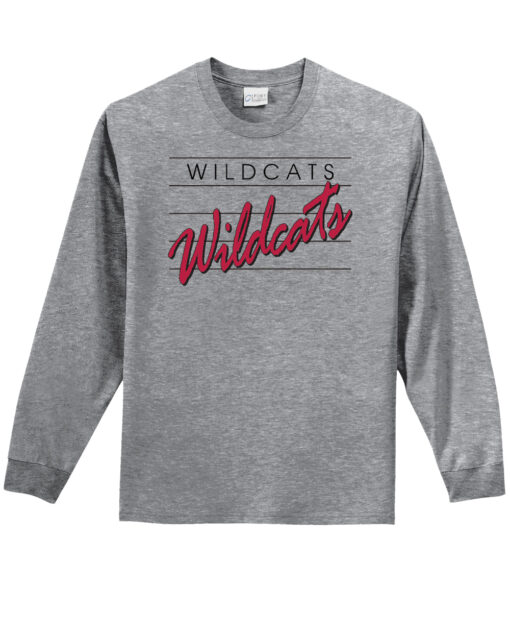 Moundridge High School "Wildcat" Cross Country Long-Sleeve T-Shirt