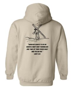 Alternative view of Hesston FCA Sand Hooded Sweatshirt