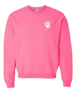 Moundridge Elementary Pink Paw Crewneck Sweatshirt