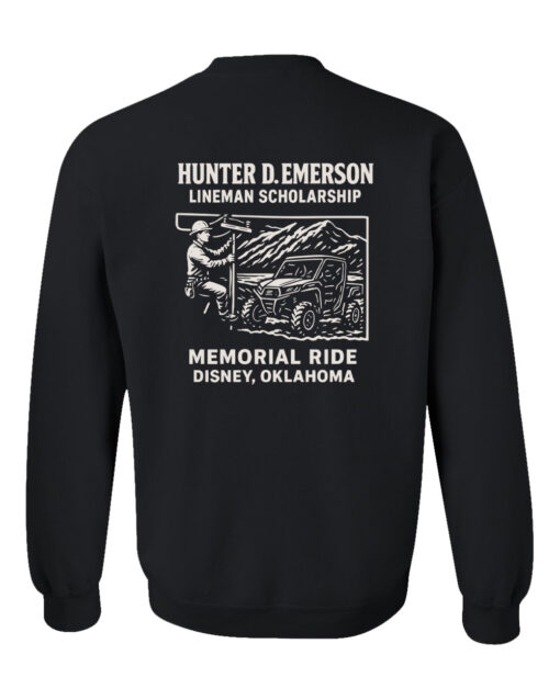 Hunter Emerson Ride Crewneck Sweatshirt - Image 2
