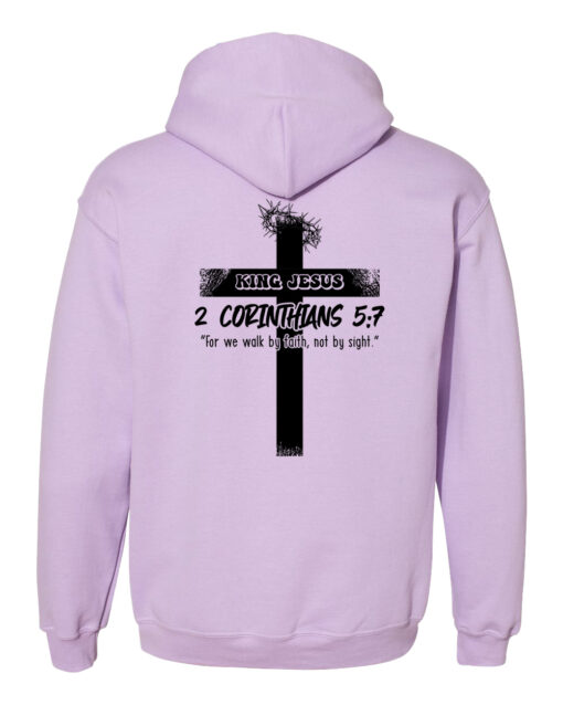 Hesston FCA Orchid Hooded Sweatshirt - Image 2