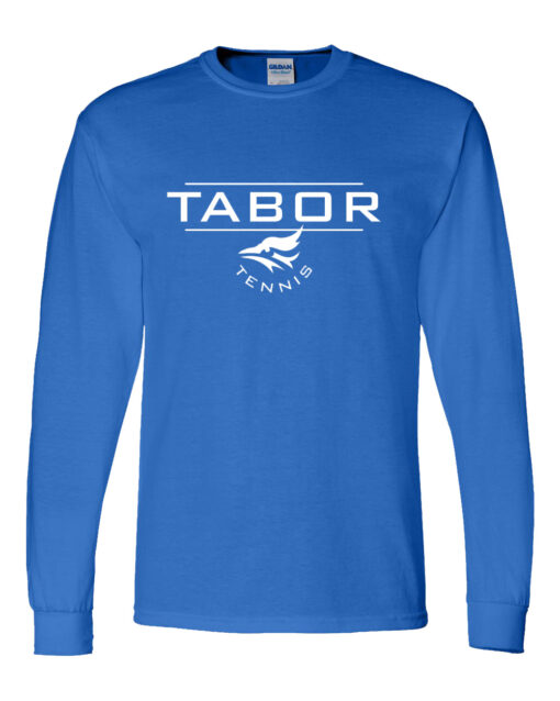 Tabor College Tennis Long-Sleeve T-Shirt - Image 2