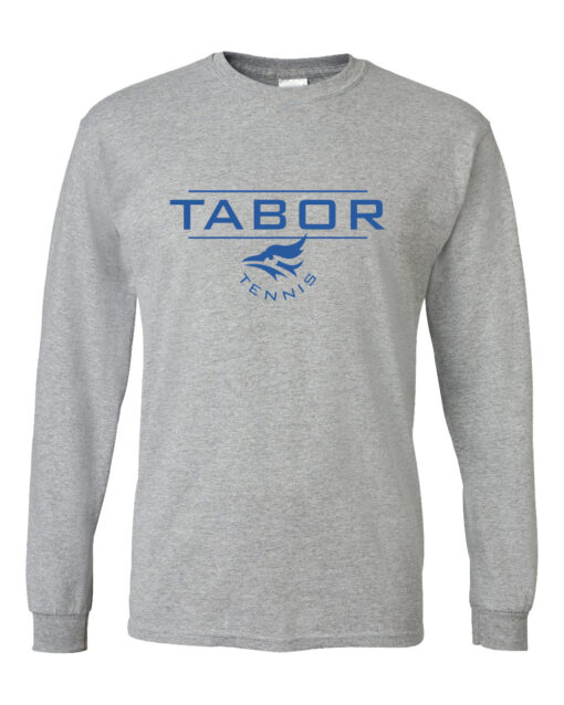 Tabor College Tennis Long-Sleeve T-Shirt - Image 3