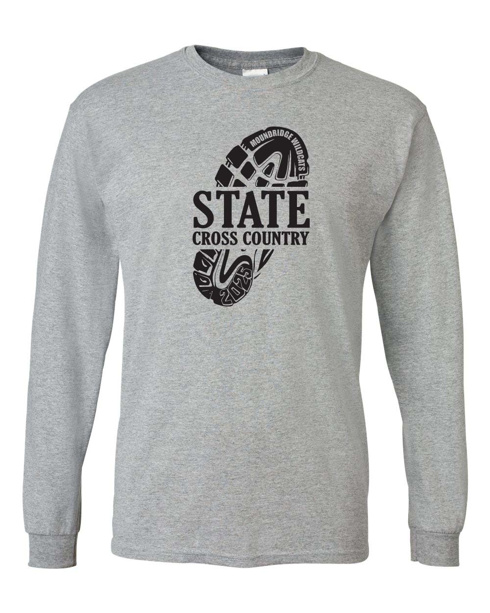 Moundridge State Cross Country Long Sleeve Tee