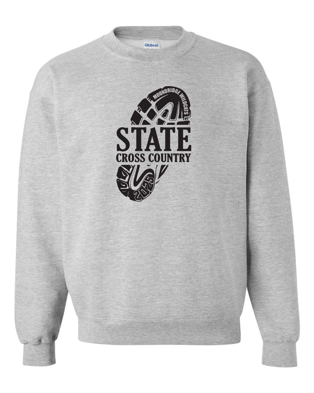 Moundridge State Cross Country Crewneck Sweatshirt
