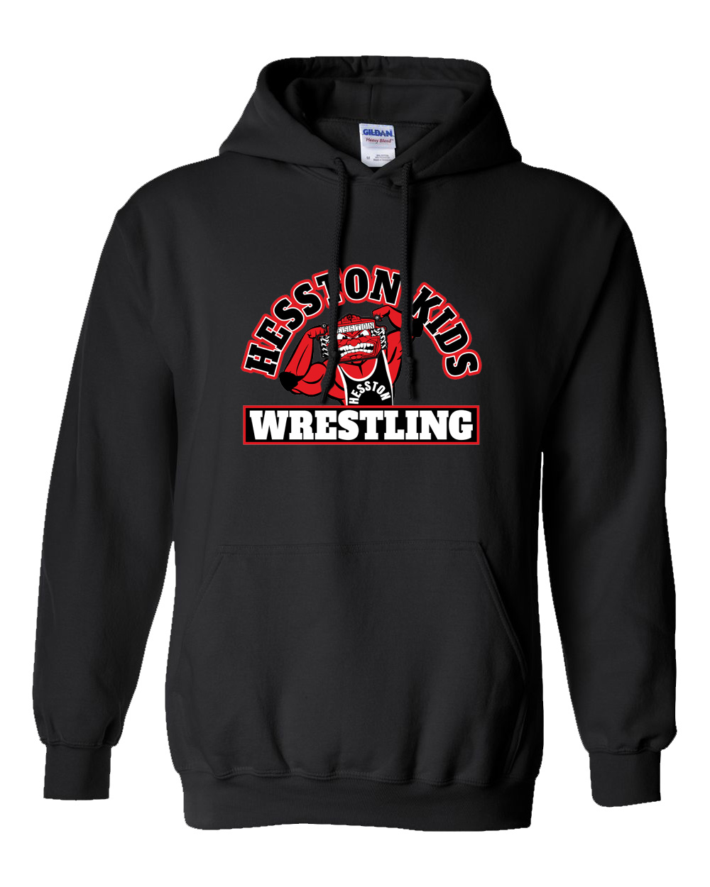 Hesston Wrestling Club Hooded Sweatshirt - Image 2